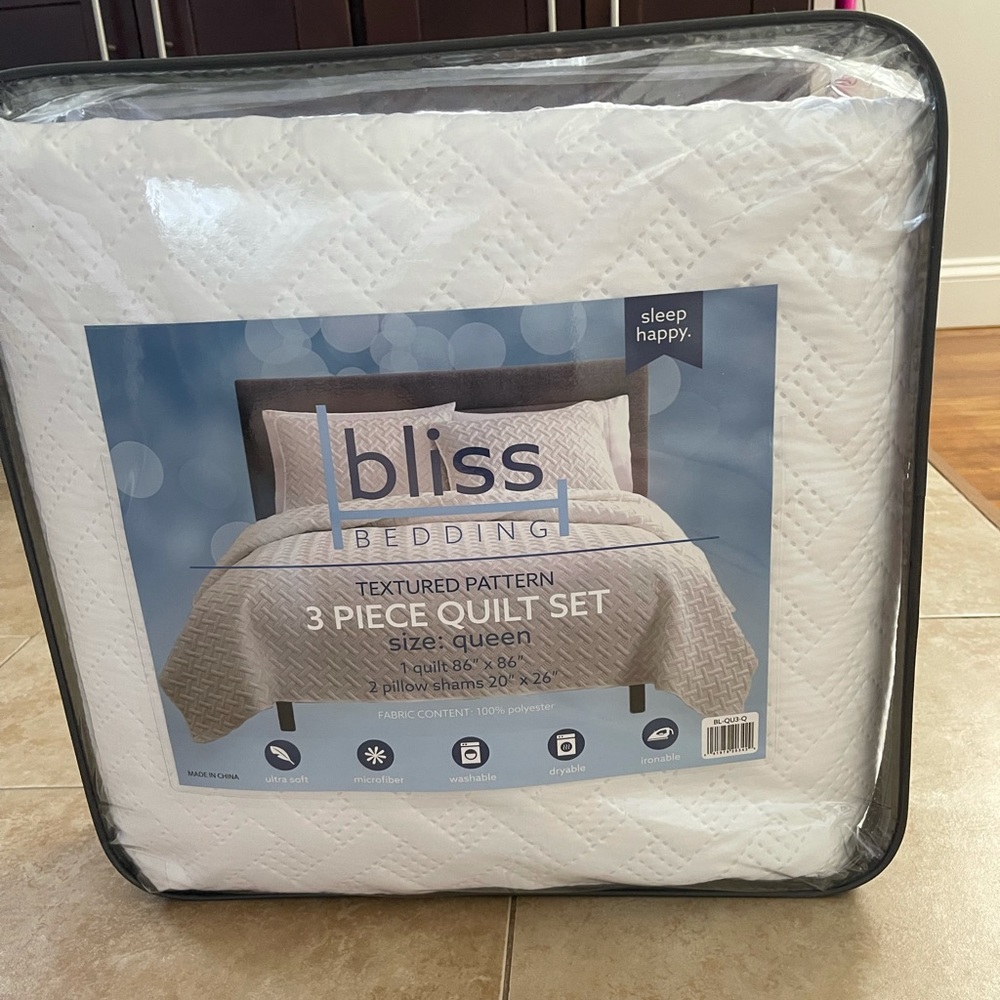 Bliss bedding.